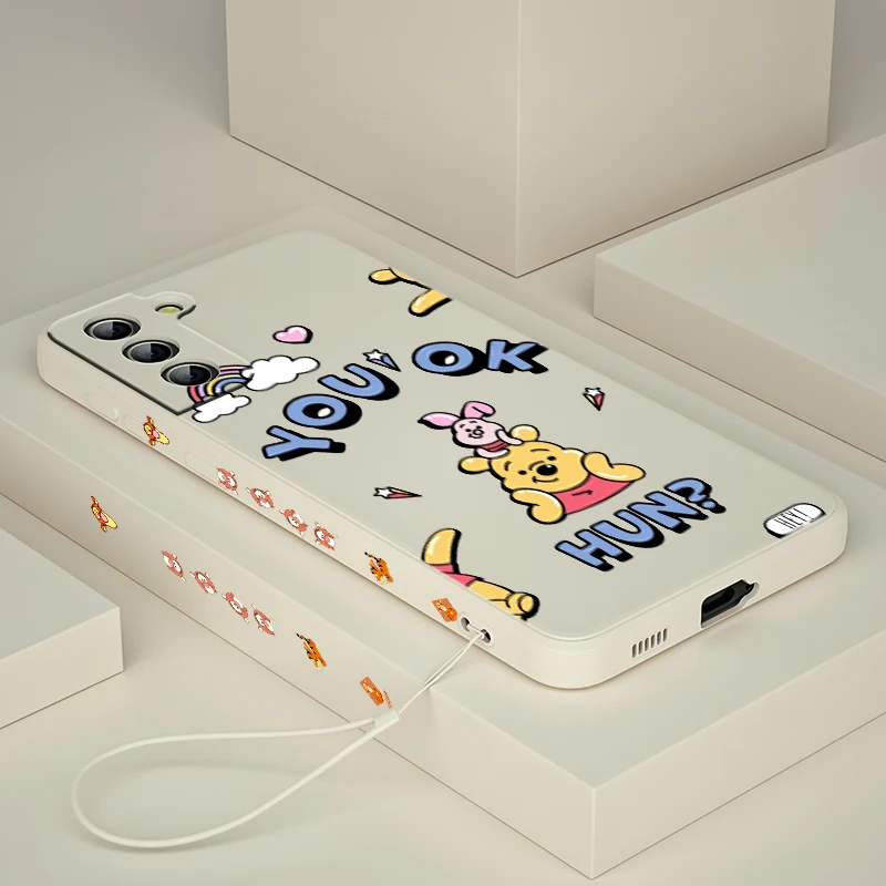 Cute Winnie the Pooh Disney Phone Case For Samsung Galaxy S22 S21 S20 S10 Note 20 10 Ultra Plus Pro FE Lite TPU Liquid Left Rope
Cute Winnie the Pooh Disney Phone Case For Samsung Galaxy S22 S21 S20 S10 Note 20 10 Ultra Plus Pro FE Lite TPU Liquid Left Rope