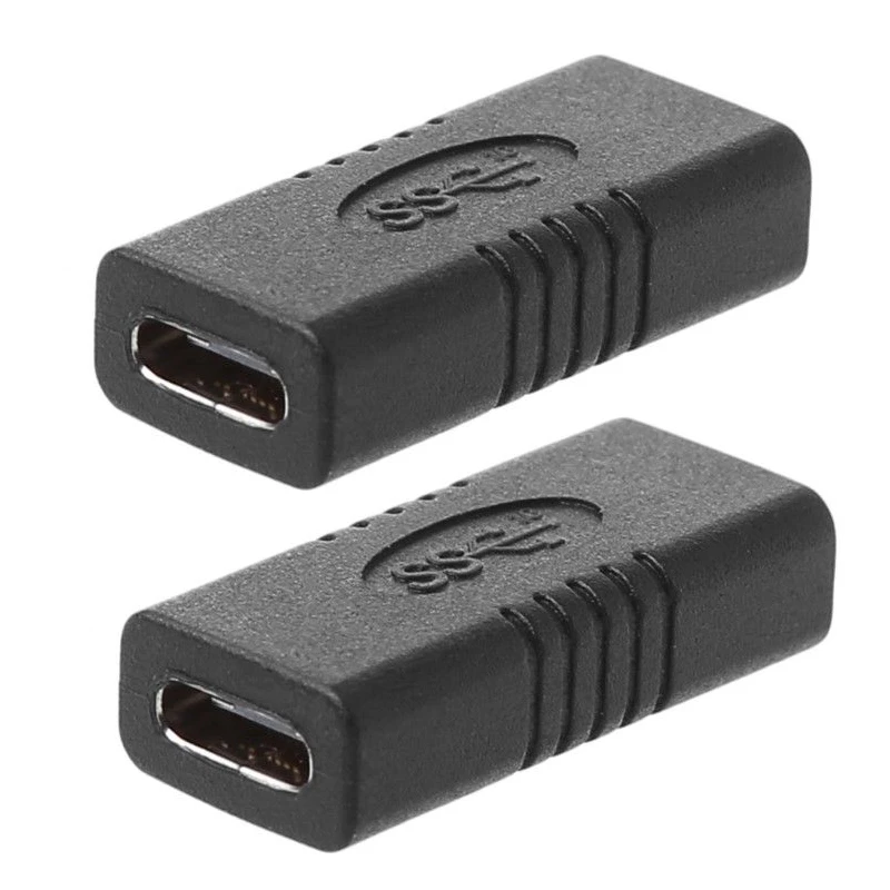 2X USB 3.1 Type C Female To Female USB-C Extension Connector Adapter For Laptop Converter For Tablet Phone
2X USB 3.1 Type C Female To Female USB-C Extension Connector Adapter For Laptop Converter For Tablet Phone