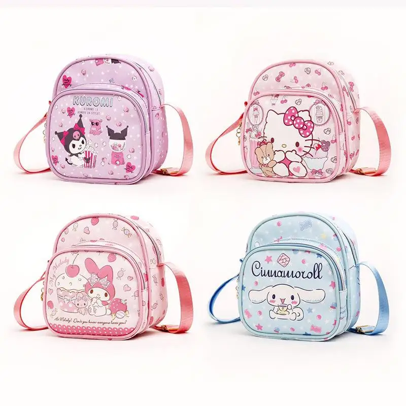 Sanrio модная повседневная сумка Hellokitty Mymelody Kuromi Cinnamoroll кожаная Водонепроницаемая Детская сумка-мессенджер через плечо
Sanrio модная повседневная сумка Hellokitty Mymelody Kuromi Cinnamoroll кожаная Водонепроницаемая Детская сумка-мессенджер через плечо