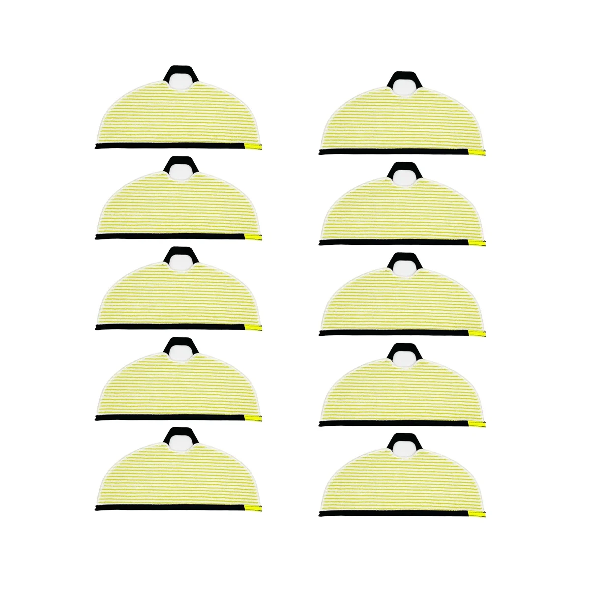For AI VACMOP Robot Vacuum, Model Numbers RV2610WA AIUltra Microfiber Mopping Pads-10Pack, Yellow/Gray
For AI VACMOP Robot Vacuum, Model Numbers RV2610WA AIUltra Microfiber Mopping Pads-10Pack, Yellow/Gray