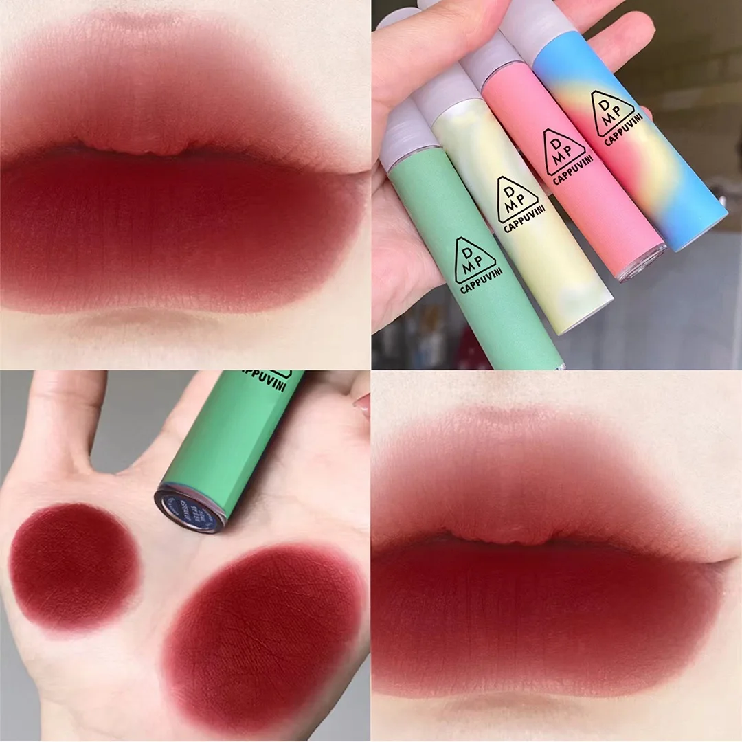 Velvet Matte Lipstick Liquid Lip Gloss Chestnut Waterproof Long Lasting Lip Stick Women Red Lip Tint Student Beauty Cosmetic
Velvet Matte Lipstick Liquid Lip Gloss Chestnut Waterproof Long Lasting Lip Stick Women Red Lip Tint Student Beauty Cosmetic