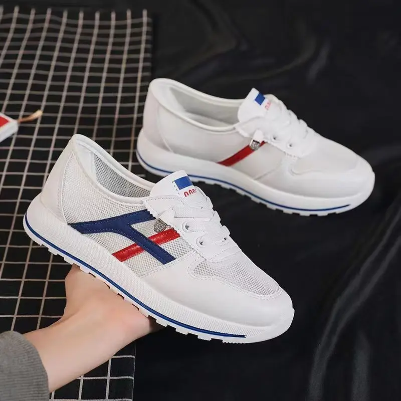 Leather Breathable Fashion Women Casual Shoes New Summer Women Flats Breathable Trendy All-match Student Sneakers for Women
Leather Breathable Fashion Women Casual Shoes New Summer Women Flats Breathable Trendy All-match Student Sneakers for Women