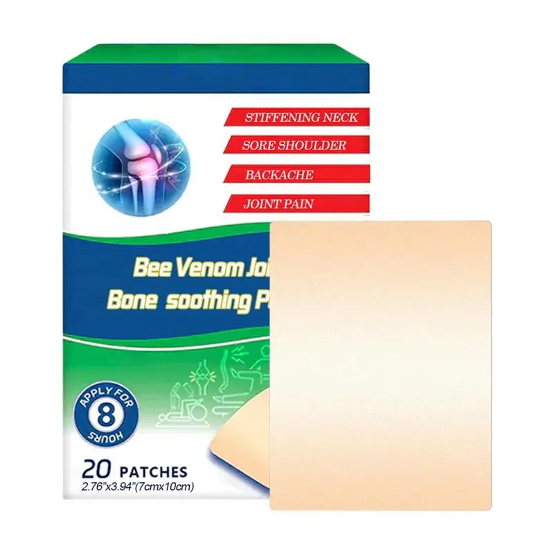Joint Care Patch 20Pcs Joint Care Plaster For Knee Safe And Effective Relief Of Joint Muscle Discomfort Body Care Tools
Joint Care Patch 20Pcs Joint Care Plaster For Knee Safe And Effective Relief Of Joint Muscle Discomfort Body Care Tools