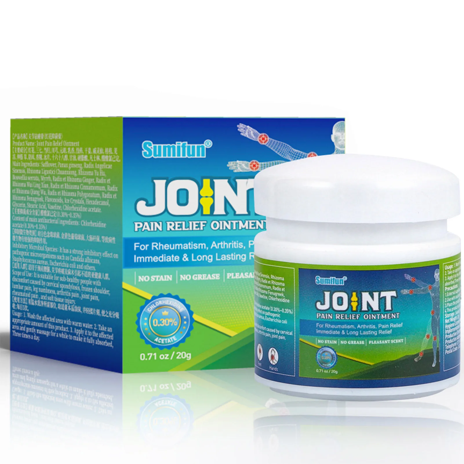 Relief Cream For Joint 0.7 Oz Cream For Muscle Cream For Relax Muscles Activate Collaterals Cervical Spondylosis Leg Numbness
Relief Cream For Joint 0.7 Oz Cream For Muscle Cream For Relax Muscles Activate Collaterals Cervical Spondylosis Leg Numbness