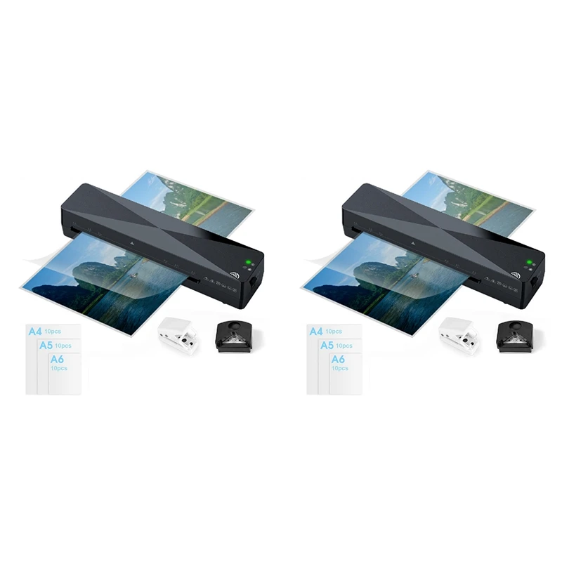 A4 Hot Laminator Portable Home Photo Laminating Machine +Corner Rounder+Hole Punch+30PCS Laminating Film US Plug
A4 Hot Laminator Portable Home Photo Laminating Machine +Corner Rounder+Hole Punch+30PCS Laminating Film US Plug