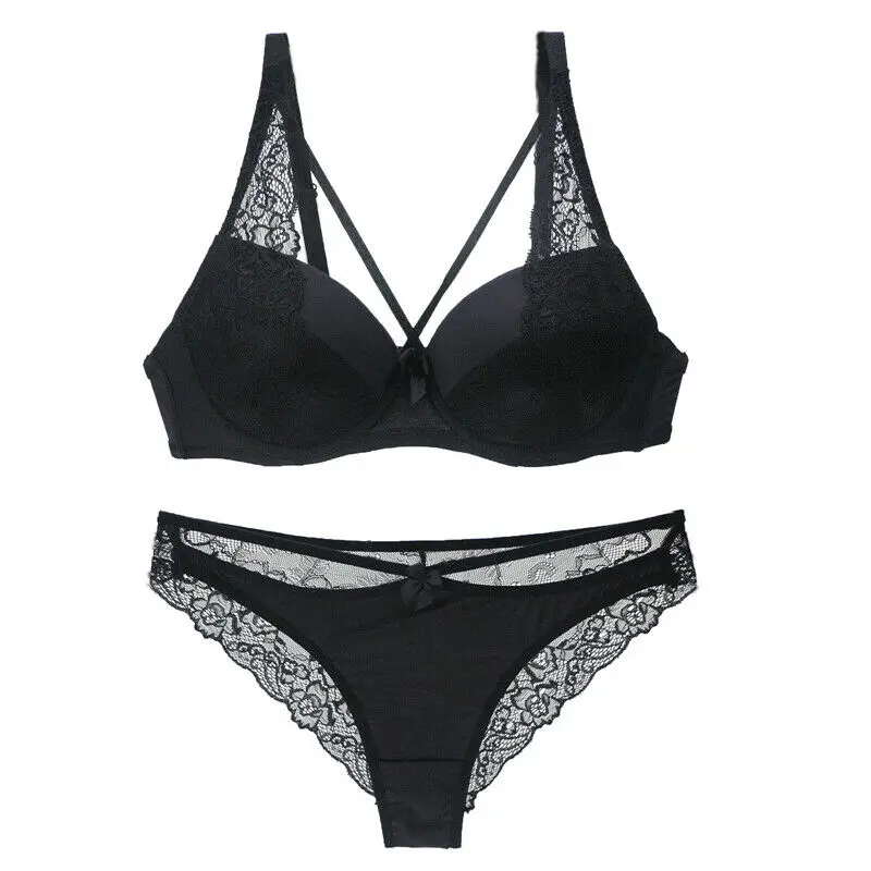 Push Up Bra Sexy Lace Women's Underwear Sets Bra and Thong Bra Briefs Panties Intimates Sets Plus Size A B C D DD E Size 32-44
Push Up Bra Sexy Lace Women's Underwear Sets Bra and Thong Bra Briefs Panties Intimates Sets Plus Size A B C D DD E Size 32-44