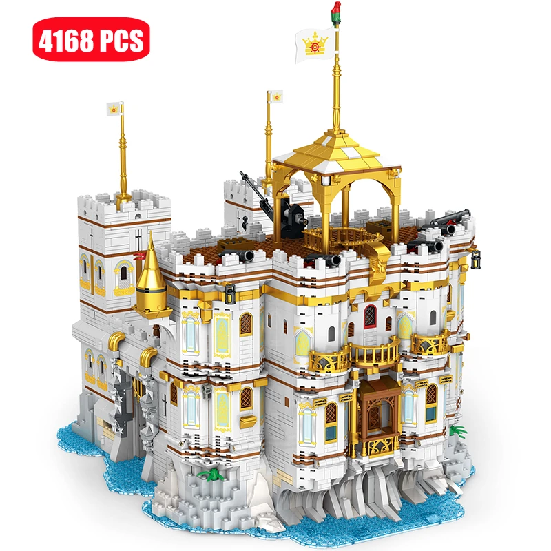 Строительные блоки серии идей MOC: замок, архитектура, модель в европейском стиле, Королевский домик, кирпичи, игрушки, подарки для детей
Строительные блоки серии идей MOC: замок, архитектура, модель в европейском стиле, Королевский домик, кирпичи, игрушки, подарки для детей