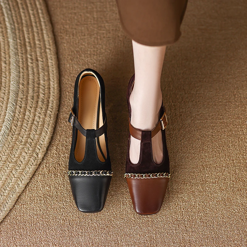 2023 spring women pumps natural leather 22-24.5cm length cowhide+sheepskin suede+pigskin full leather Buckle Mary Jane shoes
2023 spring women pumps natural leather 22-24.5cm length cowhide+sheepskin suede+pigskin full leather Buckle Mary Jane shoes