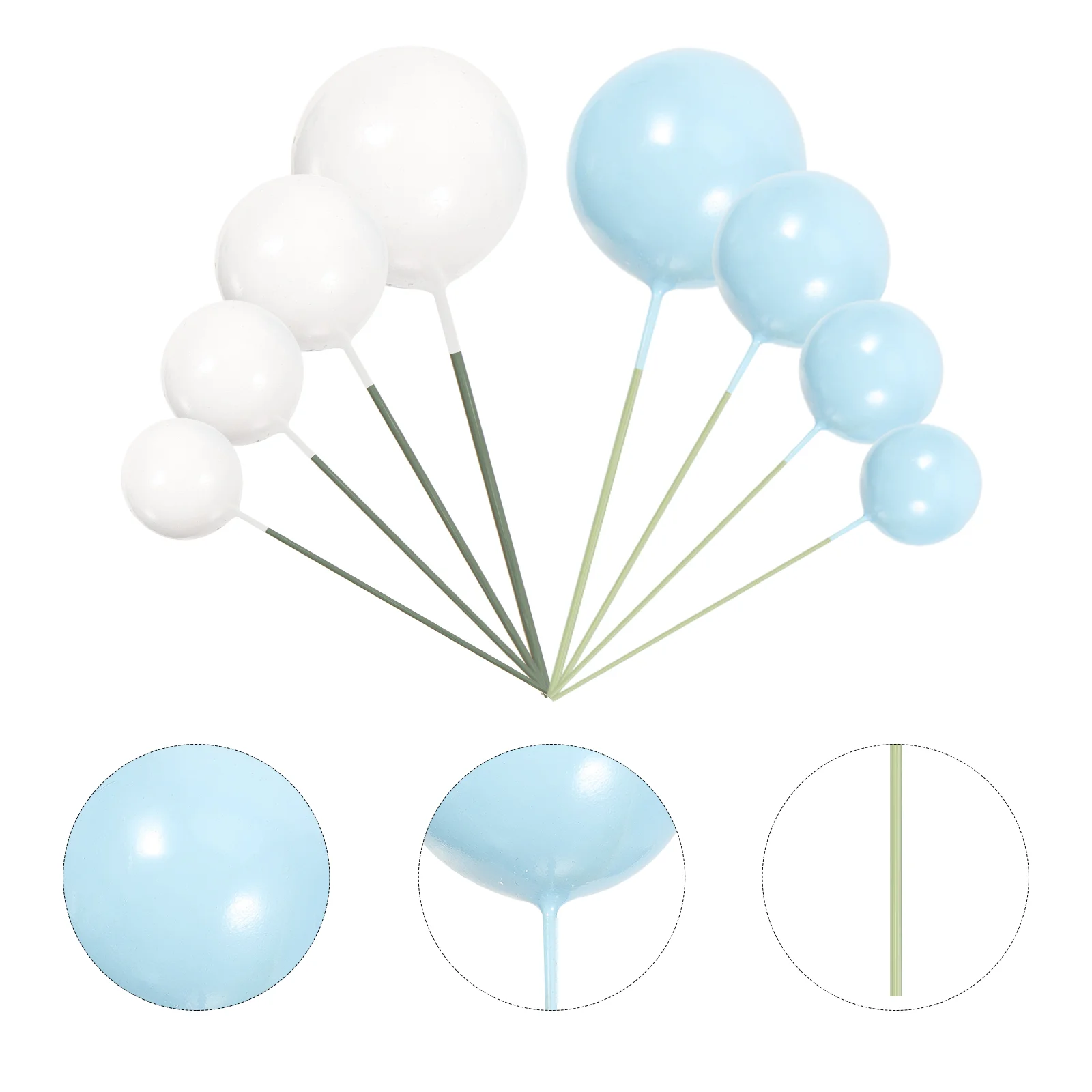 Cake Foam Balls Decorations Birthday Cupcake Prom Balloons Picks Toppers Dance Party
Cake Foam Balls Decorations Birthday Cupcake Prom Balloons Picks Toppers Dance Party