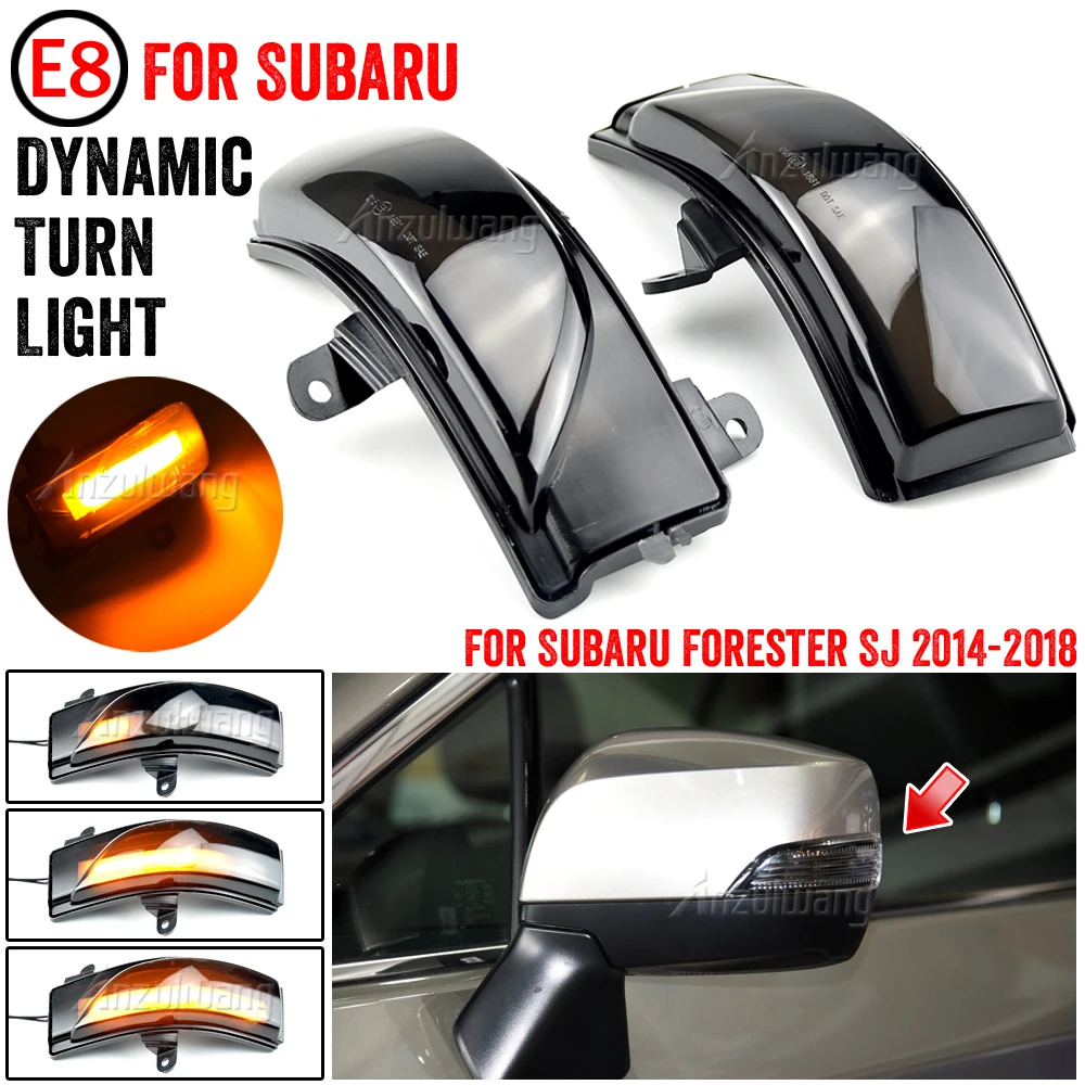 Dynamic Indicator Blinker Lamp For Subaru Forester SJ 2014 2015 2016 2017 2018 Car Rearview Mirror Light Turn Signal Light
Dynamic Indicator Blinker Lamp For Subaru Forester SJ 2014 2015 2016 2017 2018 Car Rearview Mirror Light Turn Signal Light