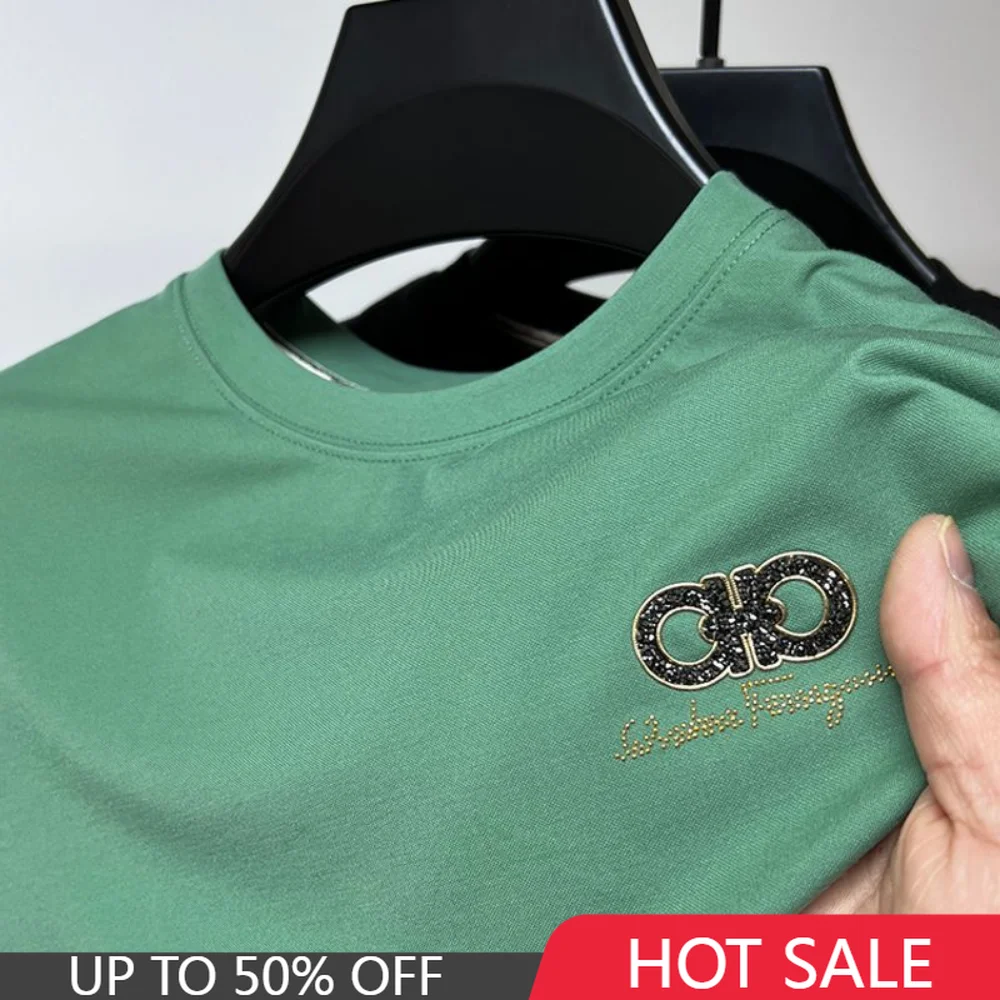 High Quality Ice Silk Printed T-shirts Fashion O Neck Short Sleeved Loose Elasticity T Shirts 2023 Summer Men Clothing Tops Ropa
High Quality Ice Silk Printed T-shirts Fashion O Neck Short Sleeved Loose Elasticity T Shirts 2023 Summer Men Clothing Tops Ropa