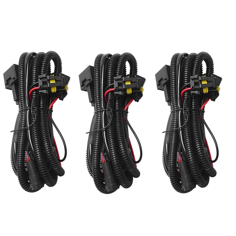 3Pcs Car Fog Light Relay Harness H11 880 Relay Adapter Extension Cable 40A LED Light And Halogen Fog Light Connector
3Pcs Car Fog Light Relay Harness H11 880 Relay Adapter Extension Cable 40A LED Light And Halogen Fog Light Connector