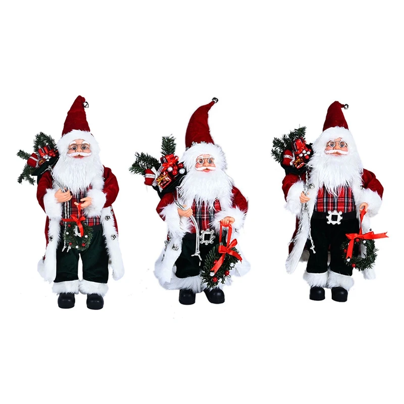 New Big Santa Claus Doll Merry Christmas Decorations For Home Children's New Year Toy Gift Navidad Natal Decor
New Big Santa Claus Doll Merry Christmas Decorations For Home Children's New Year Toy Gift Navidad Natal Decor
