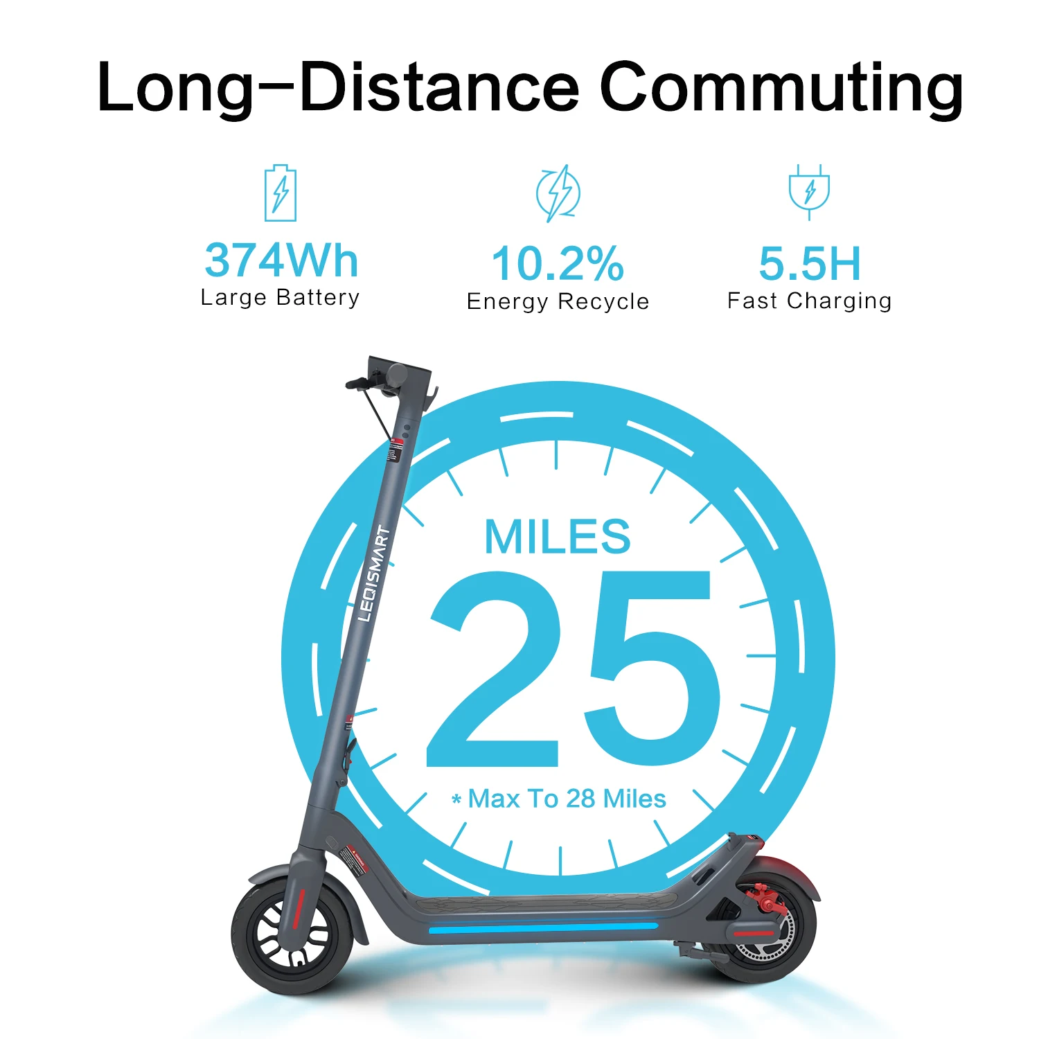 LEQISMART A8 Electric Scooter For Adults 3-5 Day Delivery 350W Motor Mileage 40km Foldable Electric Scooter For Teens/Kid
LEQISMART A8 Electric Scooter For Adults 3-5 Day Delivery 350W Motor Mileage 40km Foldable Electric Scooter For Teens/Kid