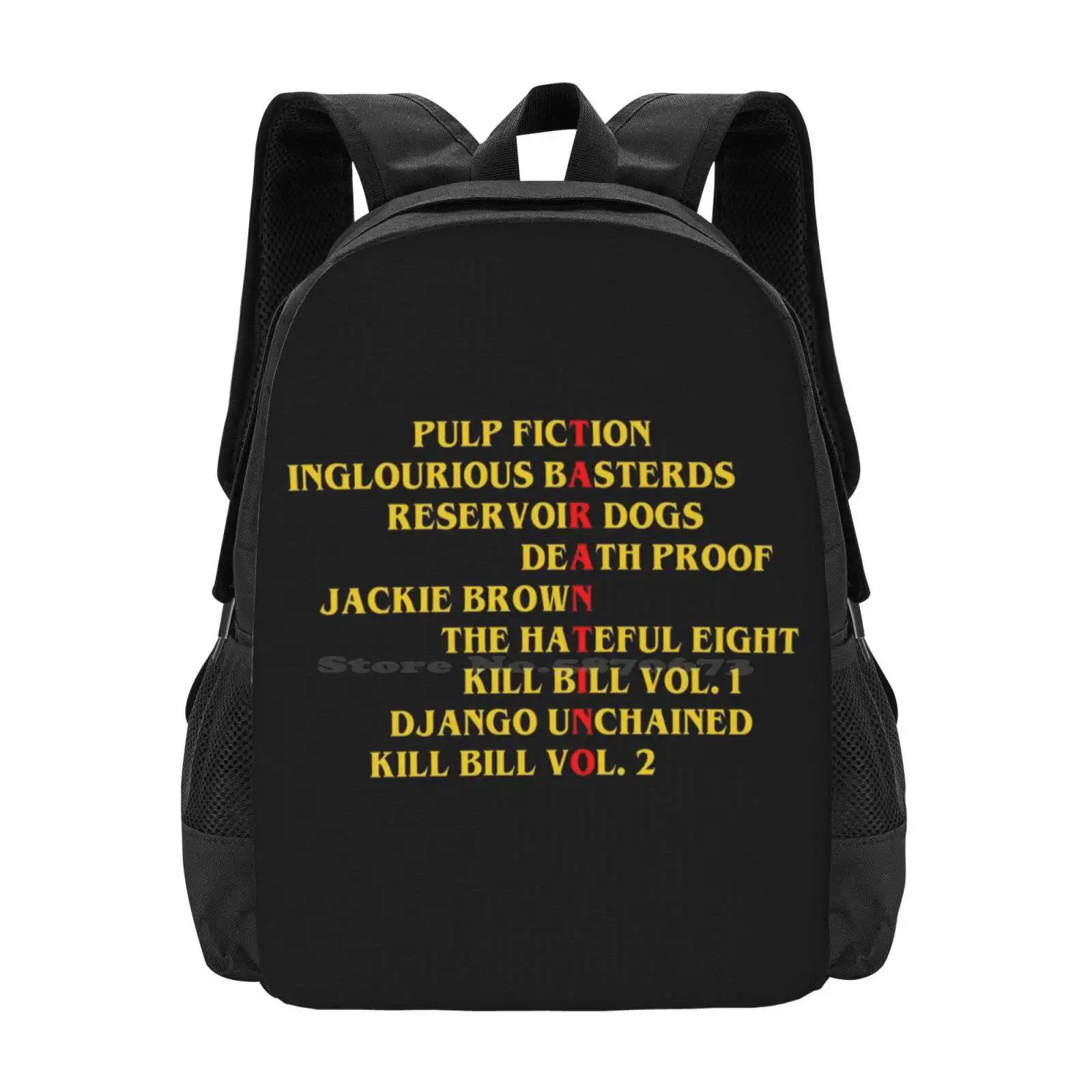 Quentin Tarantino Films School Bags Travel Laptop Backpack Quentin Tarantino Directores Cinema Pulp Fiction Films Peliculas
Quentin Tarantino Films School Bags Travel Laptop Backpack Quentin Tarantino Directores Cinema Pulp Fiction Films Peliculas
