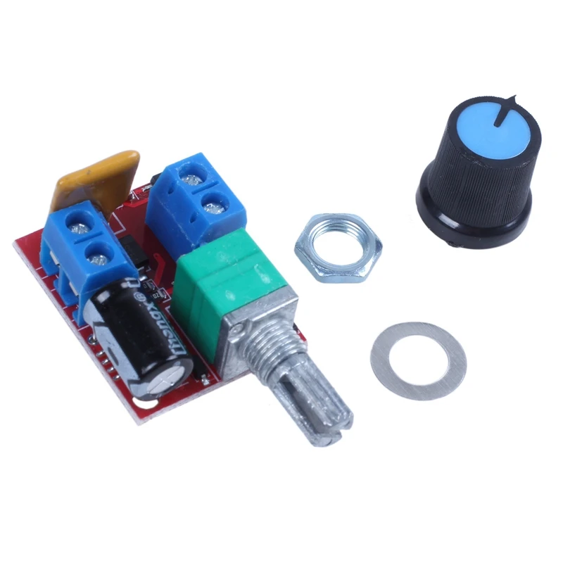 5X Mini DC Motor PWM Speed Controller 3V 6V 12V 24V 35VDC 90W 5A DC Motor Speed Control Switch LED Dimmer
5X Mini DC Motor PWM Speed Controller 3V 6V 12V 24V 35VDC 90W 5A DC Motor Speed Control Switch LED Dimmer