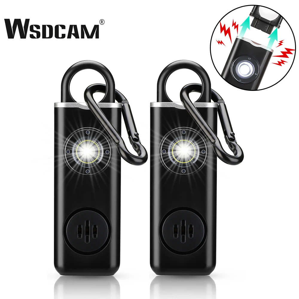 Wsdcam 130dB Self Defense Siren Safety Alarm with LED Light Rechargeable Women Security Protect Attack Self-defense Alarm
Wsdcam 130dB Self Defense Siren Safety Alarm with LED Light Rechargeable Women Security Protect Attack Self-defense Alarm