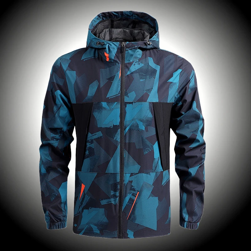 Breathable Windbreaker Jacket Hiking Camouflage Male Fashion Jackets with Hoodies Thin Men Outdoor Jacket Windbreaker Coat
Breathable Windbreaker Jacket Hiking Camouflage Male Fashion Jackets with Hoodies Thin Men Outdoor Jacket Windbreaker Coat
