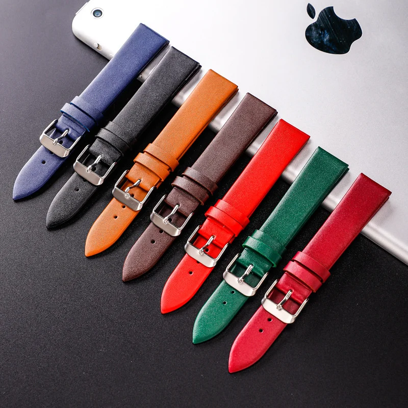 12 14 16 18 20 22mm Stainless Steel buckle Soft Material watch Strap For Casio Huawei Samsung 14 Colors Leather Watchband
12 14 16 18 20 22mm Stainless Steel buckle Soft Material watch Strap For Casio Huawei Samsung 14 Colors Leather Watchband