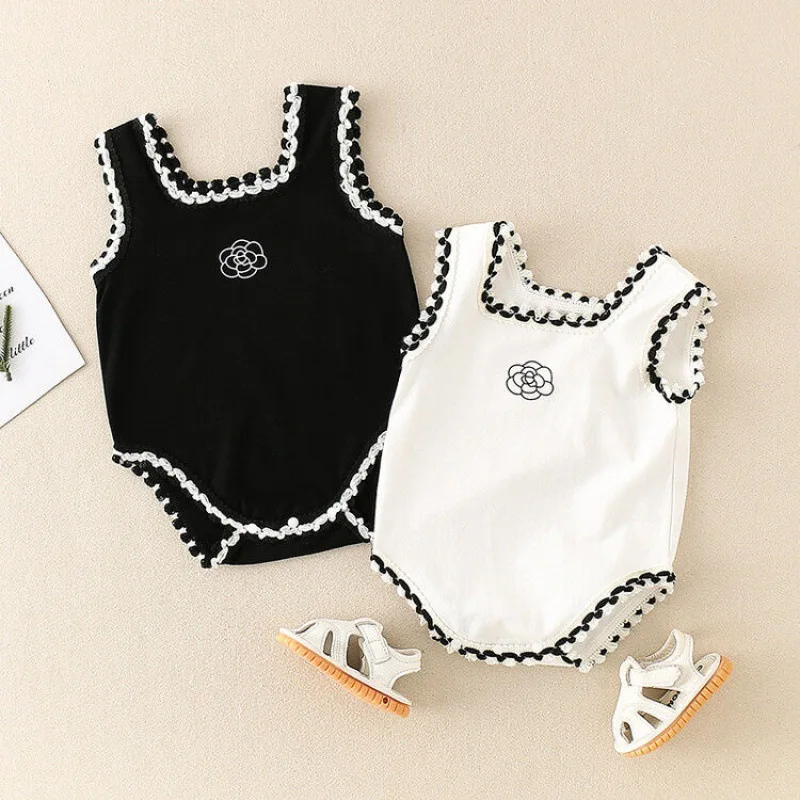 Infant vest bodysuit 2022 summer sling romper female baby foreign style sleeveless romper
Infant vest bodysuit 2022 summer sling romper female baby foreign style sleeveless romper