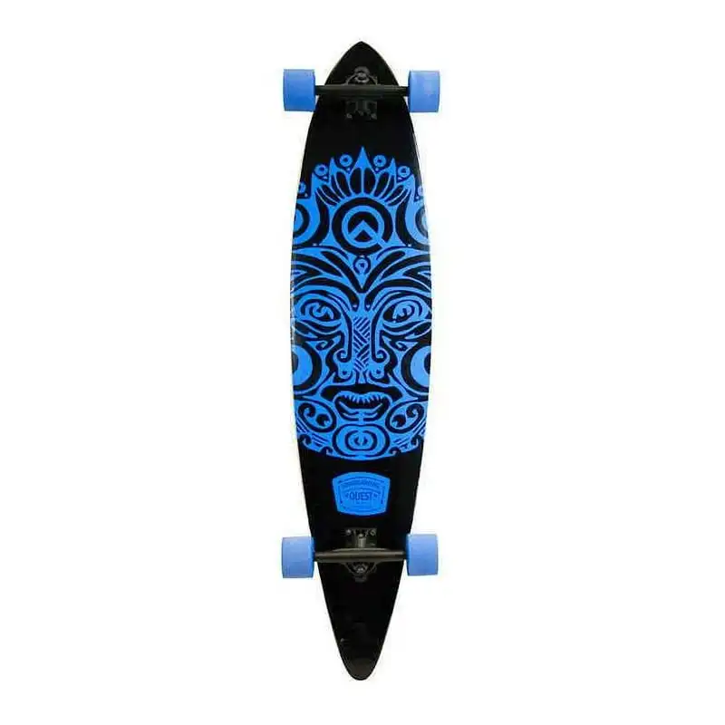 

Buena Karma 44" Pintail Longboard Skateboard, Blue