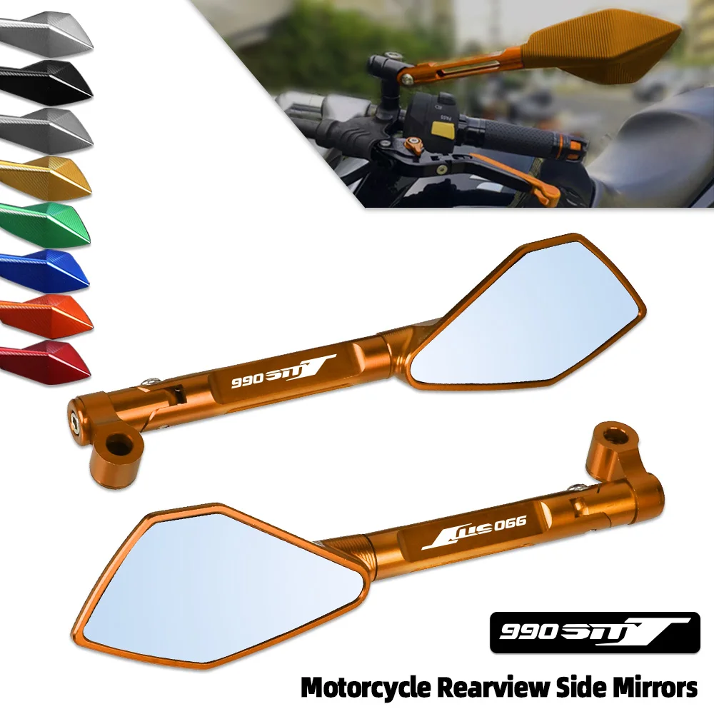 Motorcycle Universal CNC Aluminum Mirrors Adjustable Rearview Side Mirror For YAMAHA For Honda For Ducati 990 SM 990SM R 990SMT
Motorcycle Universal CNC Aluminum Mirrors Adjustable Rearview Side Mirror For YAMAHA For Honda For Ducati 990 SM 990SM R 990SMT