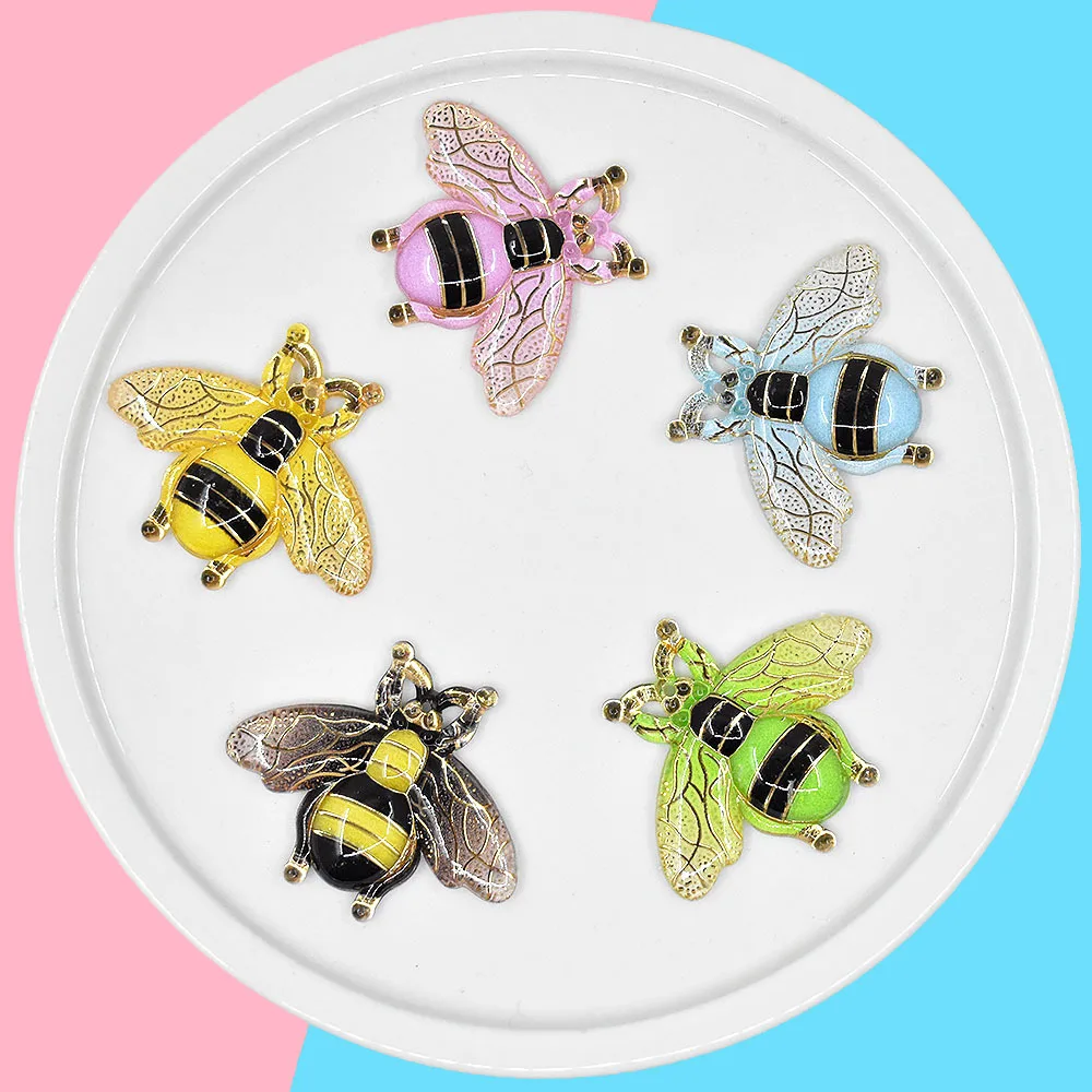 10Pcs Gradient Wings Bee Flat back Resin Cabochons Embellishments Phone Case Decoration DIY Hair Accessories Scrapbooking Craft
10Pcs Gradient Wings Bee Flat back Resin Cabochons Embellishments Phone Case Decoration DIY Hair Accessories Scrapbooking Craft
