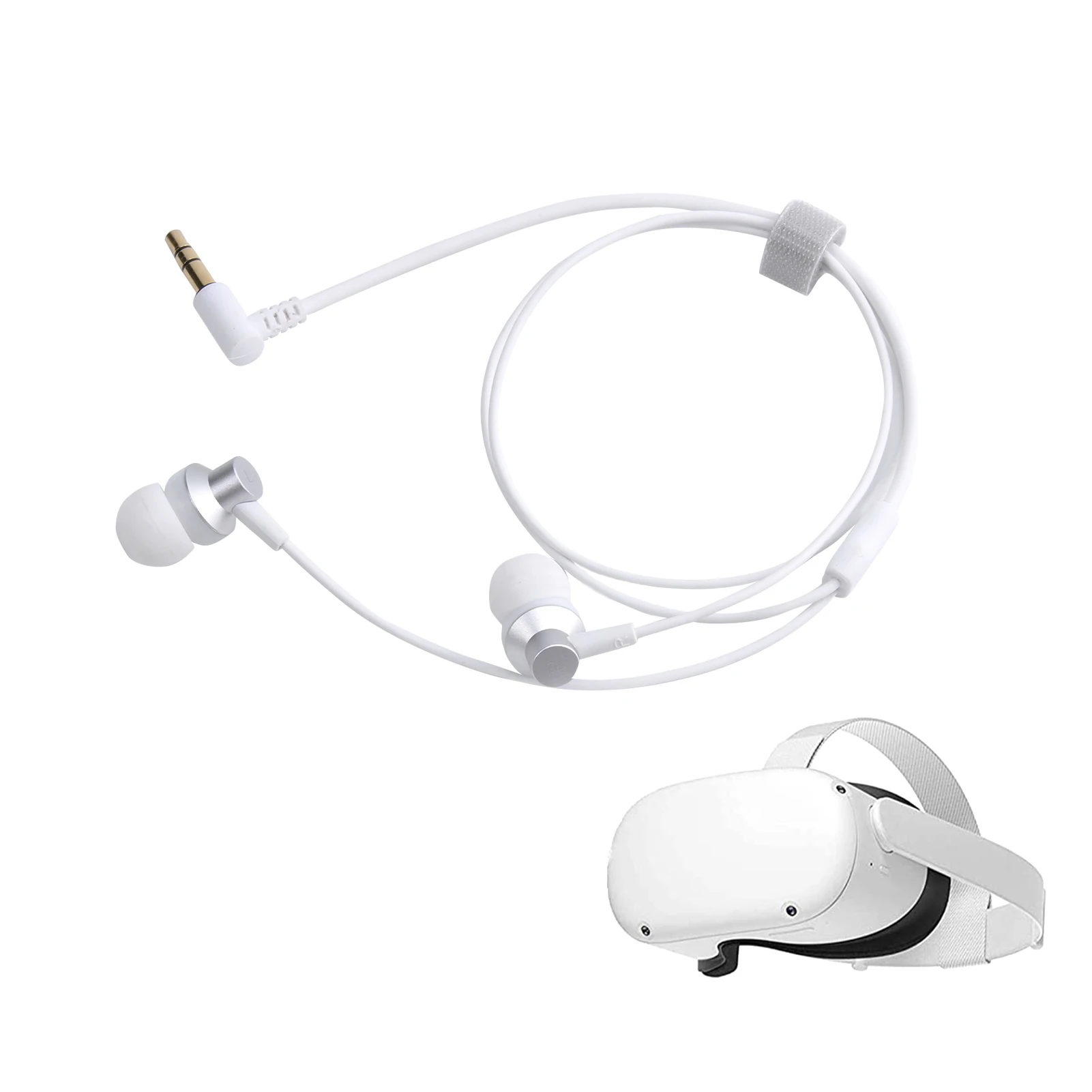 VR Headset Comfortable Firm Headphone for Oculus Quest 2 Earphone Accessories
VR Headset Comfortable Firm Headphone for Oculus Quest 2 Earphone Accessories