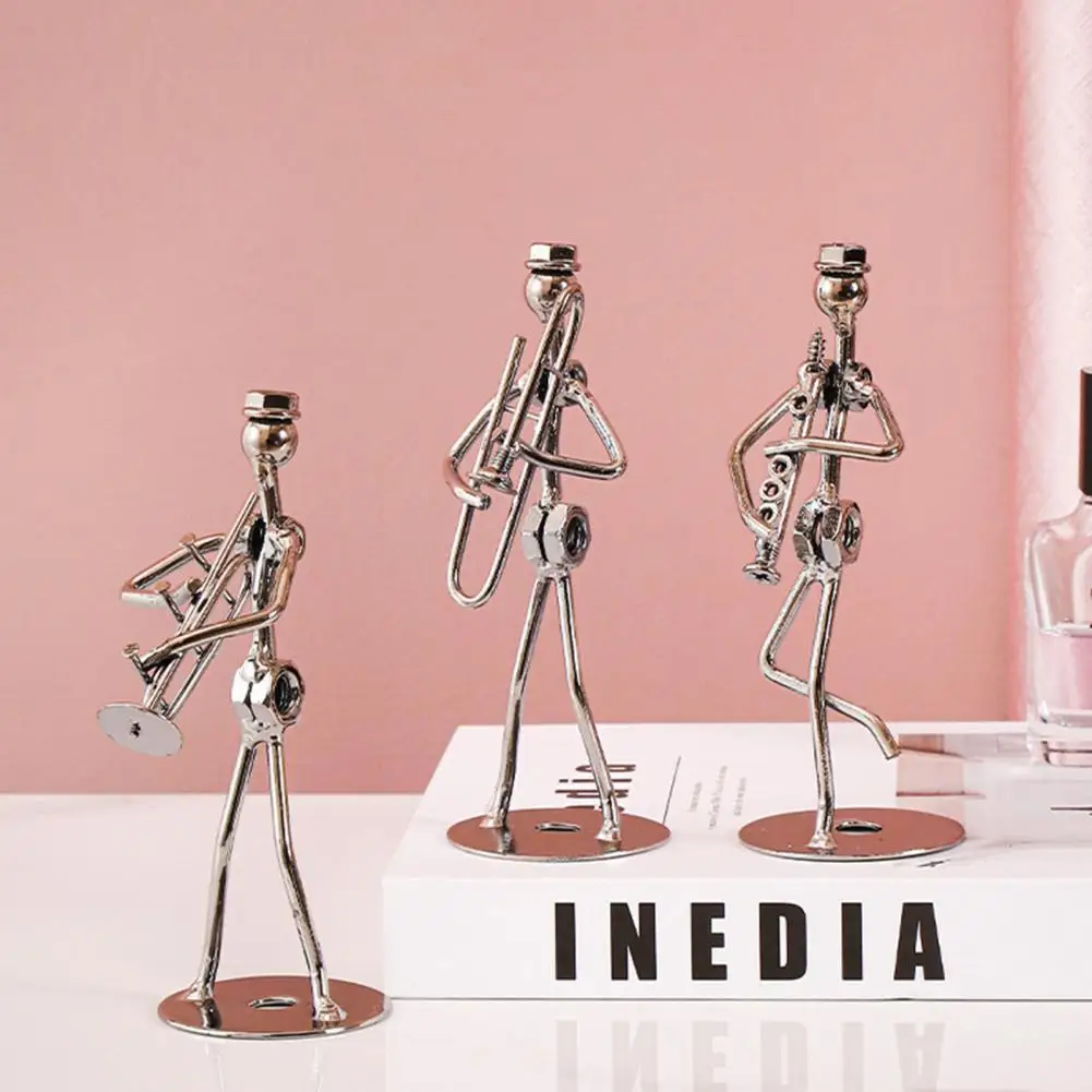 Useful Metal Band Decoration Multifunctional Iron Metal Band Man Desktop Ornament Multipurpose Band Model for Gift
Useful Metal Band Decoration Multifunctional Iron Metal Band Man Desktop Ornament Multipurpose Band Model for Gift