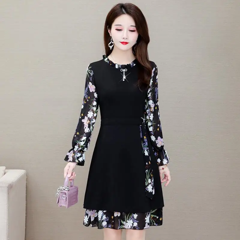 2022 Spring New Dress Fashion Waist Mid-length Cover Belly Skirt Fashion Chiffon Mid-skirt Women Boutique Clothing Simple Style
2022 Spring New Dress Fashion Waist Mid-length Cover Belly Skirt Fashion Chiffon Mid-skirt Women Boutique Clothing Simple Style