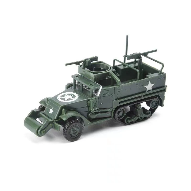 NX 1/72 US Military M3A1 Half-track Armored Vehicle Model Military Action Model Assembled Model
NX 1/72 US Military M3A1 Half-track Armored Vehicle Model Military Action Model Assembled Model