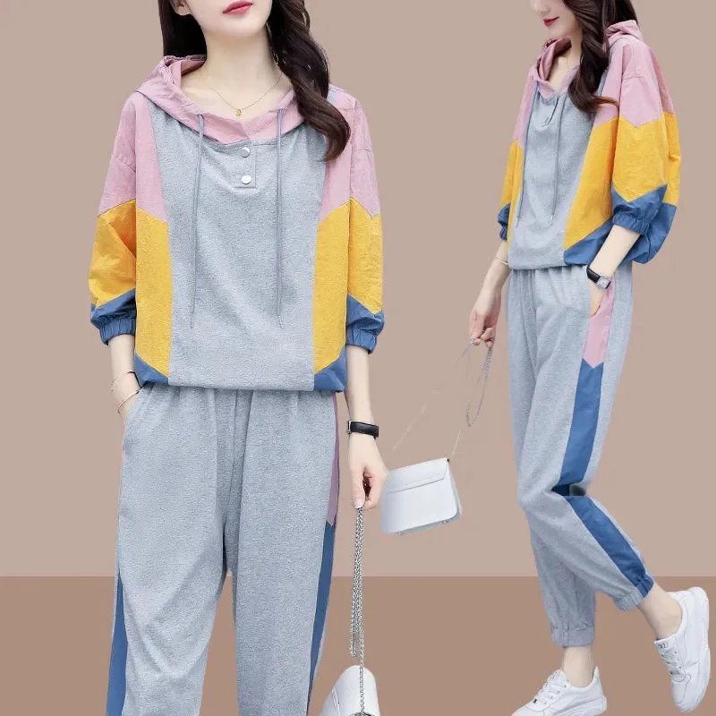 Women Sports Suit 2023 Spring And Summer New Female Casual Sweatshirt Set Large Loose Two Piece Set Ladies Pants Two Piece Set
Women Sports Suit 2023 Spring And Summer New Female Casual Sweatshirt Set Large Loose Two Piece Set Ladies Pants Two Piece Set