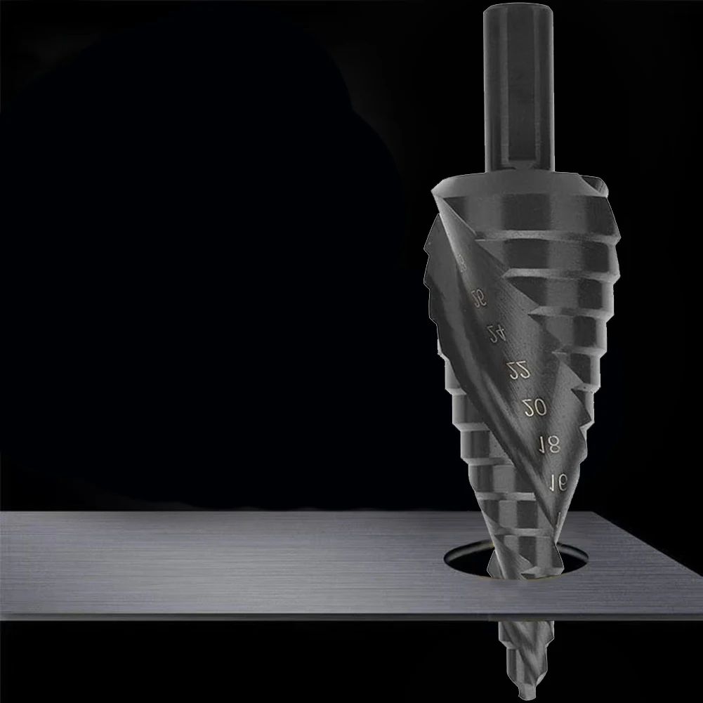 Spiral Step Drill Bit 1pc 20 22 24 26 28 Black For Metal Hole Cutter For Pistol Drill Bench Drill 10 Practical
Spiral Step Drill Bit 1pc 20 22 24 26 28 Black For Metal Hole Cutter For Pistol Drill Bench Drill 10 Practical
