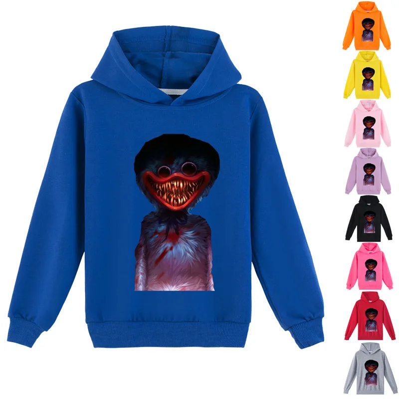 Game Poppy Playtime Hoodie Kids Horror Huggy Wuggy Clothes Boys Fear Scary Coats Girls Long Sleeve Sweatshirts Unisex Streetwear
Game Poppy Playtime Hoodie Kids Horror Huggy Wuggy Clothes Boys Fear Scary Coats Girls Long Sleeve Sweatshirts Unisex Streetwear