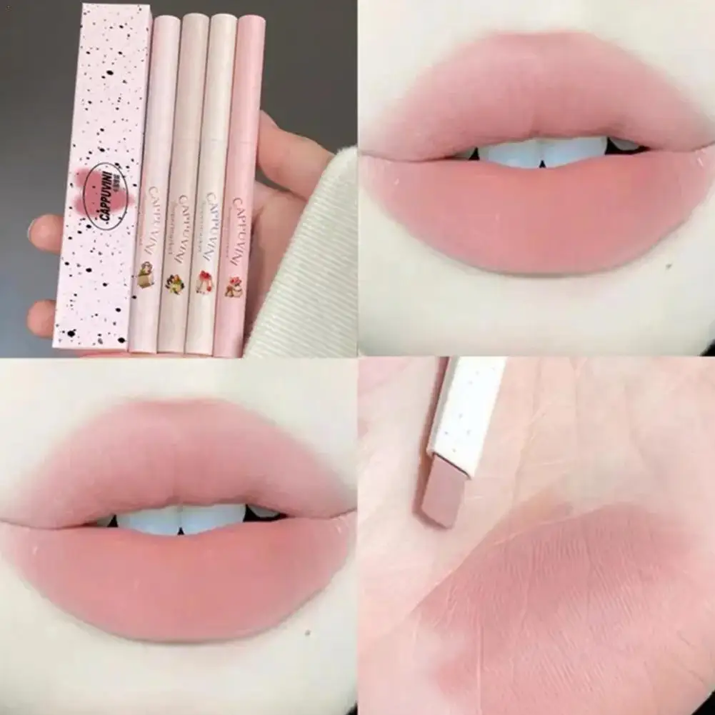 5 Colors Matte Lip Liner Lipstick Pen Long Lasting Non-stick Makeup Cosmetics Pencil Velvet Lipliner Soft Smooth Cup Waterp L5X4
5 Colors Matte Lip Liner Lipstick Pen Long Lasting Non-stick Makeup Cosmetics Pencil Velvet Lipliner Soft Smooth Cup Waterp L5X4