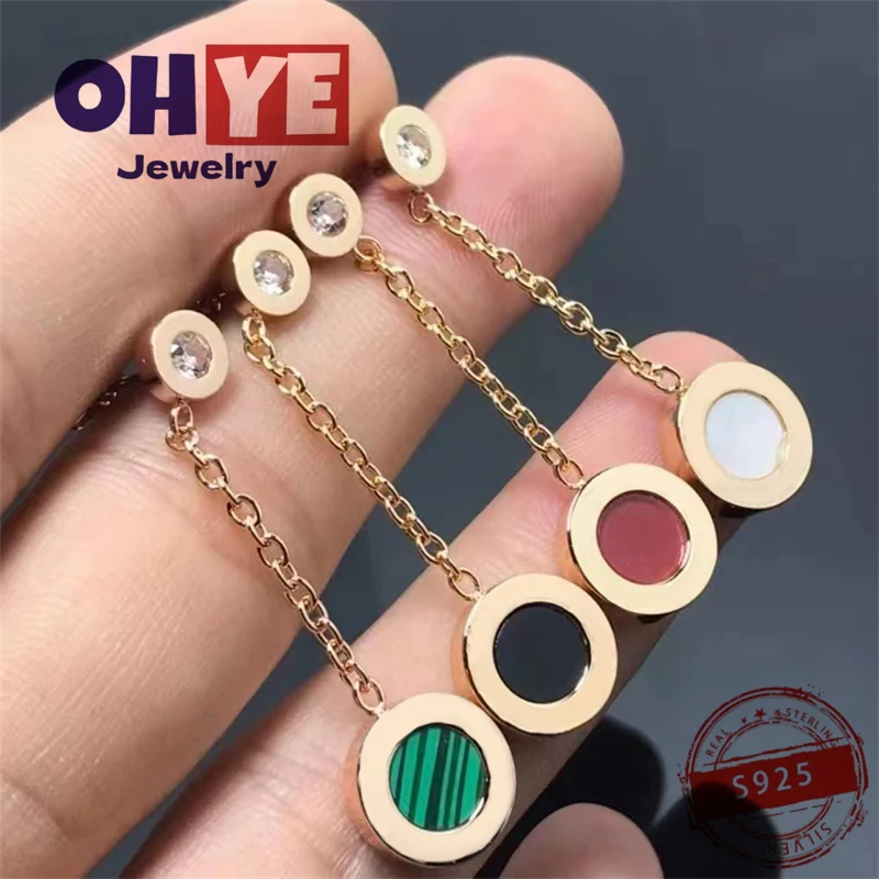 1:1 best-selling European and American round earrings 925 silver luxury design personalized party gift earrings for women
1:1 best-selling European and American round earrings 925 silver luxury design personalized party gift earrings for women