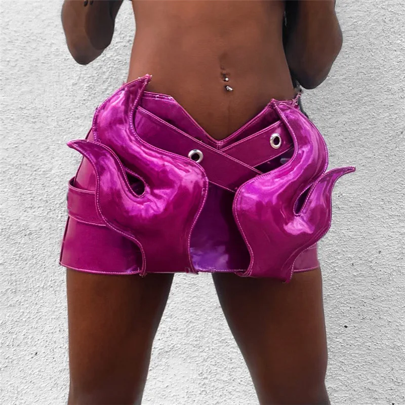 Women Fashion Skirts 2023 Summer Trend Bright Surface PU Leather Sexy Low Waist Skirts Y2k Club Streetwear
Women Fashion Skirts 2023 Summer Trend Bright Surface PU Leather Sexy Low Waist Skirts Y2k Club Streetwear