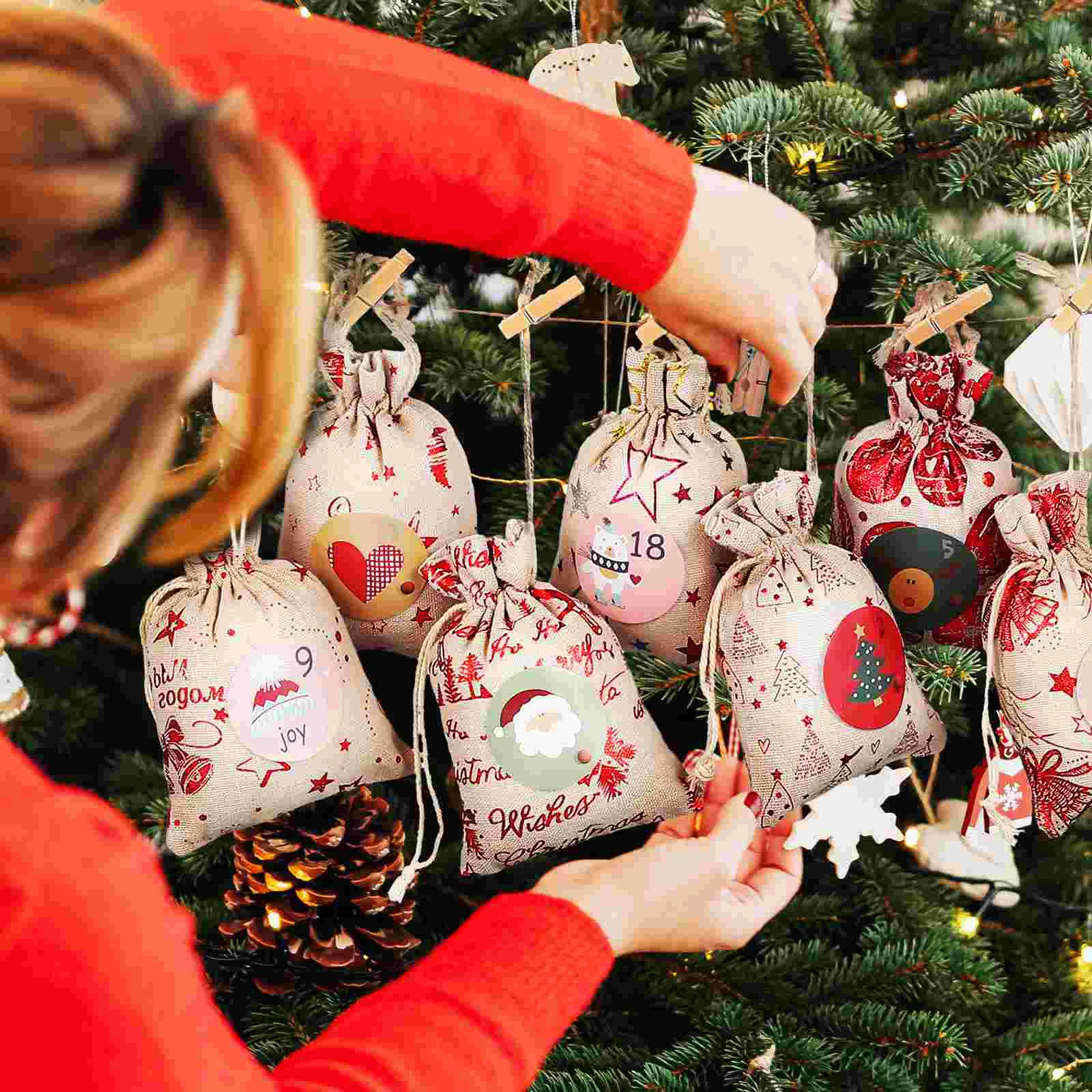 Christmas Bags Bag Gift Drawstring Candy Treat Xmas Pouch Party Favors Holiday Burlap Year New Goodie Christma Present Sacks
Christmas Bags Bag Gift Drawstring Candy Treat Xmas Pouch Party Favors Holiday Burlap Year New Goodie Christma Present Sacks