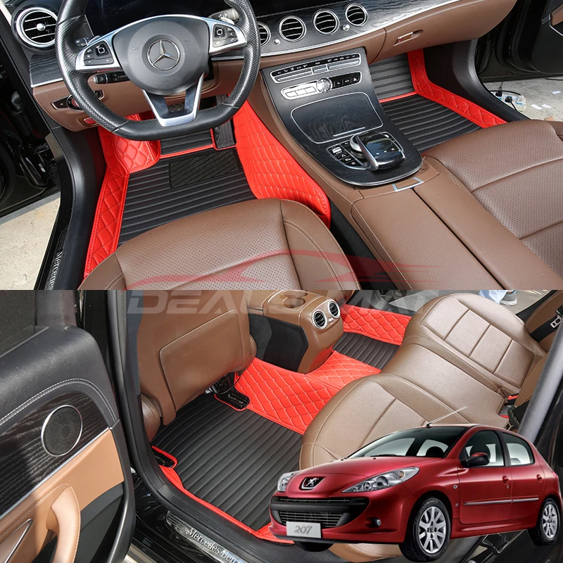 Luxury Nappa Leather Interior Details Auto Car Floor Mats For Peugeot 207 2009 2010 2011 2012 2014 Carpet Rugs Pads Accessories
Luxury Nappa Leather Interior Details Auto Car Floor Mats For Peugeot 207 2009 2010 2011 2012 2014 Carpet Rugs Pads Accessories