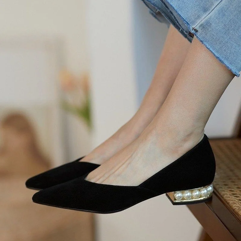 2022 New Summer Elegant Women Pumps Low Heeled Pearl Slip on Comfortable Shoes Woman Ballet Flats Office Dress Flat Shoes
2022 New Summer Elegant Women Pumps Low Heeled Pearl Slip on Comfortable Shoes Woman Ballet Flats Office Dress Flat Shoes