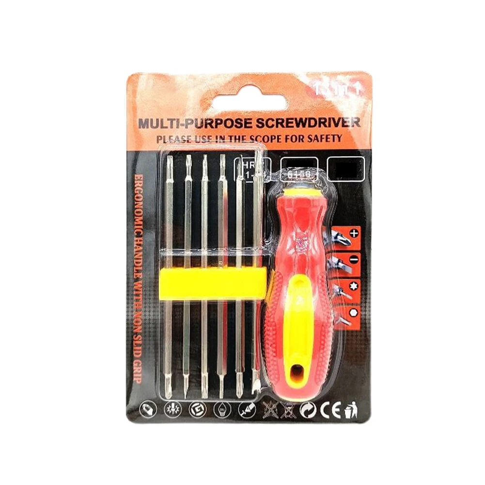 1set 12 In 1 Screwdriver HRC52-54 For Repair Computers Switches Plum Blossom Triangle Nutdrivers Magnetic Hand Tools
1set 12 In 1 Screwdriver HRC52-54 For Repair Computers Switches Plum Blossom Triangle Nutdrivers Magnetic Hand Tools