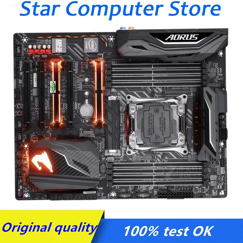 X299 LGA 2066 For Gigabyte GA X299 AORUS Gaming 3 Pro Motherboard DDR4 Computer USB3.0 SATA3 M.2 SSD Desktop Mainboard Used
X299 LGA 2066 For Gigabyte GA X299 AORUS Gaming 3 Pro Motherboard DDR4 Computer USB3.0 SATA3 M.2 SSD Desktop Mainboard Used