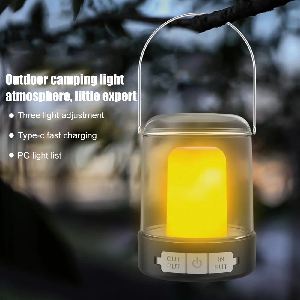 Portable Tent Lamp Hanging Lantern 3 Modes Rechargeable Waterproof Outdoor Camping Light for Outdoor Hiking Emergency Lighting
Portable Tent Lamp Hanging Lantern 3 Modes Rechargeable Waterproof Outdoor Camping Light for Outdoor Hiking Emergency Lighting