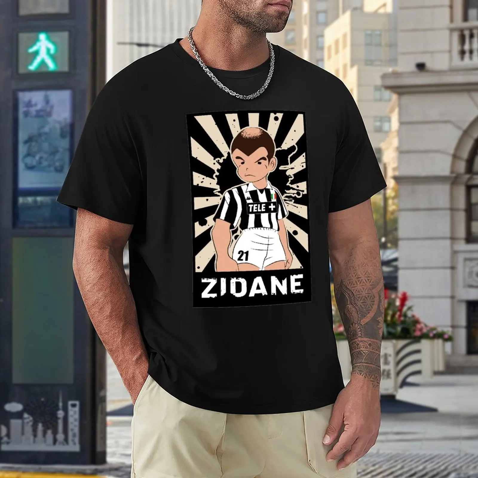 

Soccer Team Classic France (8) Zinedines And Zidanes Kemp T-shirts top Quality Move Travel Eur Size