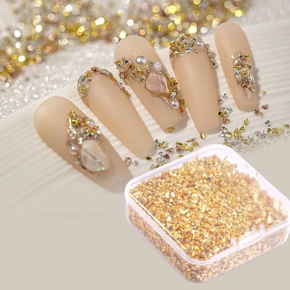 1 Box Manicure Ornament Shiny Visual Effect No Odor Show Unique Charm Nail Decoration Nail Accessories
1 Box Manicure Ornament Shiny Visual Effect No Odor Show Unique Charm Nail Decoration Nail Accessories