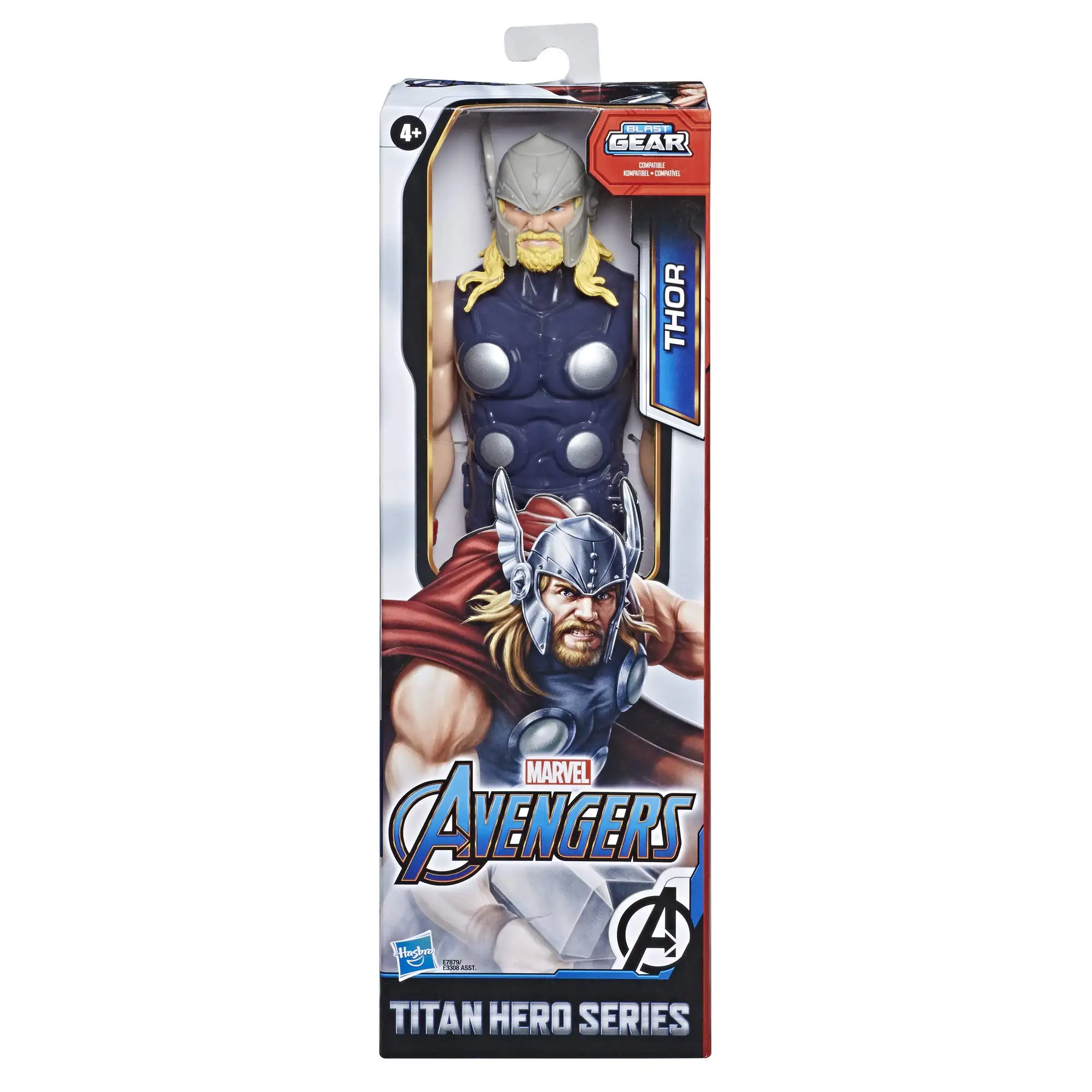 

Hasbro Avengers Marvel Titan Hero Series Blast Gear Thor Action Figure, 12" Toy, Inspired by The Marvel Universe, for Kids E7879