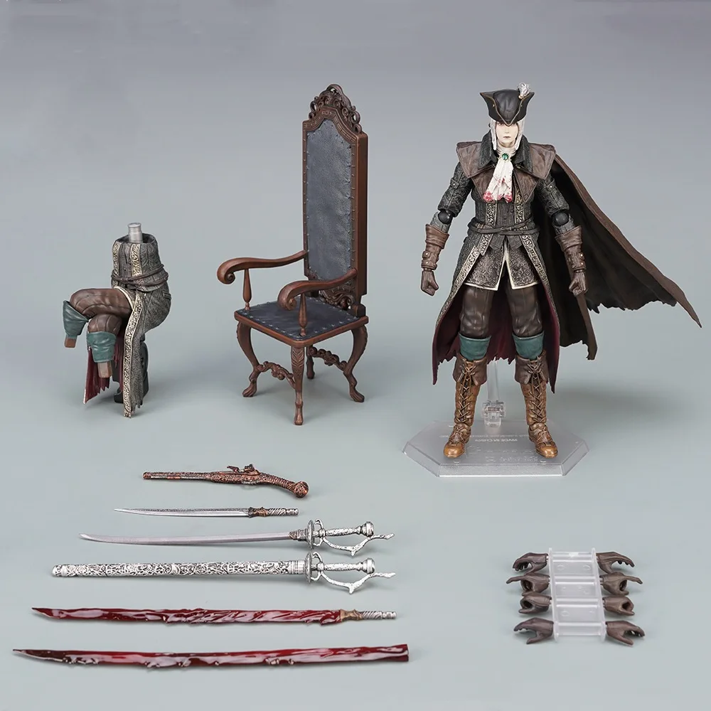 

Figma #536 Bloodborne Figure Lady Maria of the Astral Clocktower Action Figure Figma 367 The Old Hunters Edition Figurine