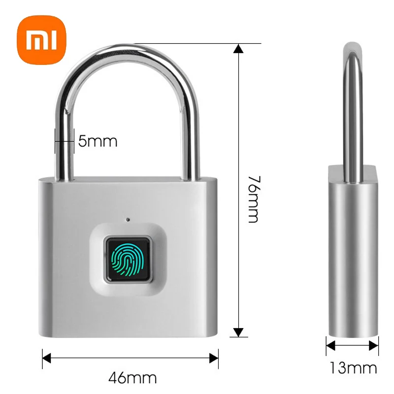 Xiaomi 1S USB Charging Fingerprint Safety Lock Senior Small Household Waterproof Anti Theft Lock for Cabinet Door Quickly Unlock
Xiaomi 1S USB Charging Fingerprint Safety Lock Senior Small Household Waterproof Anti Theft Lock for Cabinet Door Quickly Unlock
