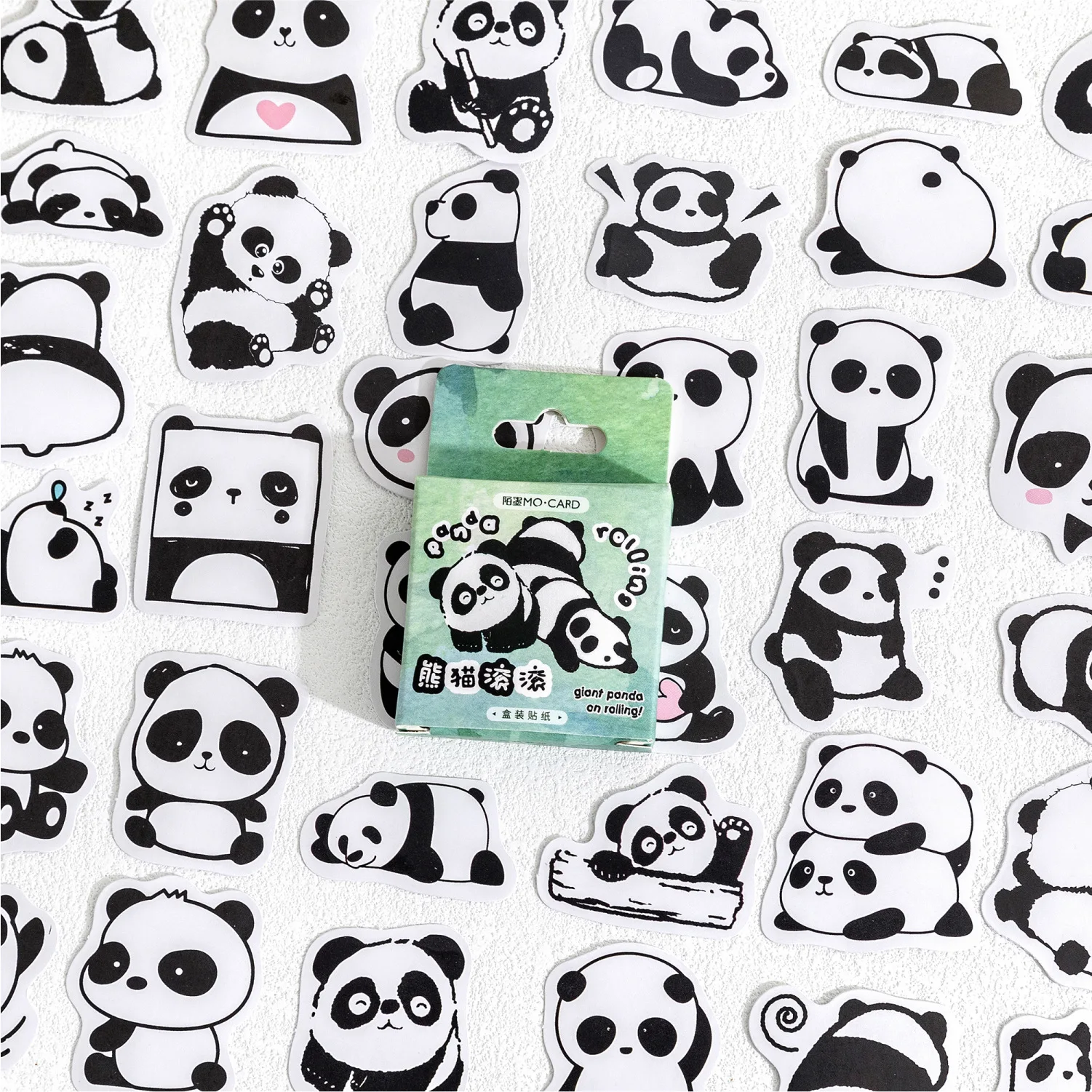 45Pcs Cute Panda Boxed Stickers Decorative Scrapbooking Retro Label Diary Stationery Album Phone Journal Planner
45Pcs Cute Panda Boxed Stickers Decorative Scrapbooking Retro Label Diary Stationery Album Phone Journal Planner