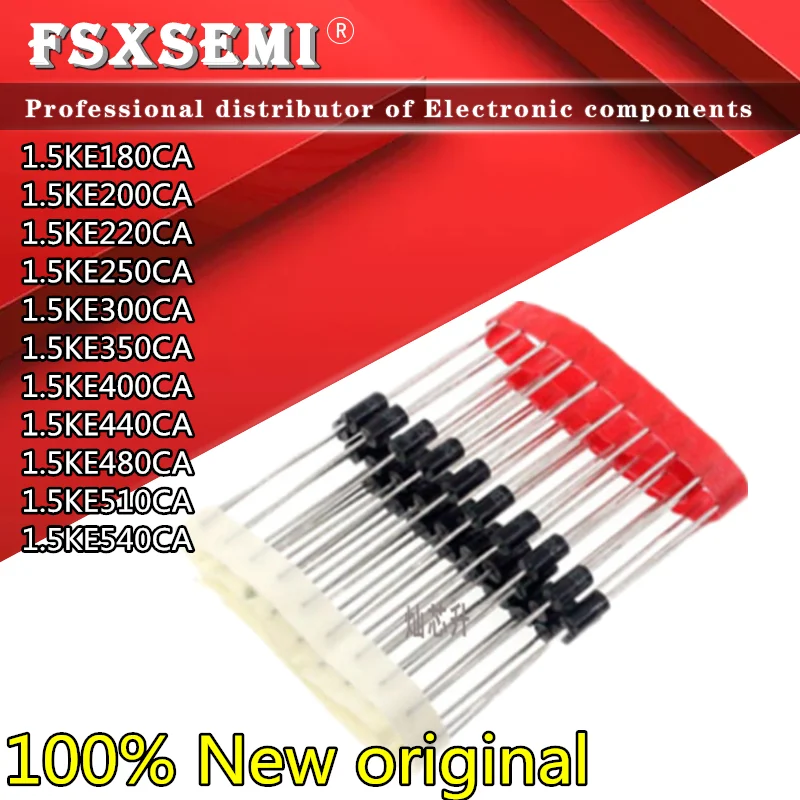 20pcs 1.5KE180CA 1.5KE200CA 1.5KE220CA 1.5KE250CA 1.5KE300CA 1.5KE350CA 1.5KE400CA 1.5KE440CA 1.5KE480CA 1.5KE510CA 1.5KE540CA
20pcs 1.5KE180CA 1.5KE200CA 1.5KE220CA 1.5KE250CA 1.5KE300CA 1.5KE350CA 1.5KE400CA 1.5KE440CA 1.5KE480CA 1.5KE510CA 1.5KE540CA
